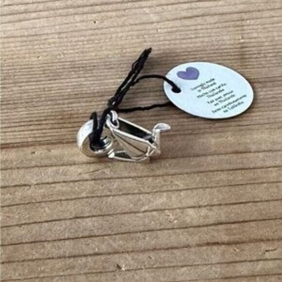 PANDORA Japanese Origami Crane Dangle Charm - Picture 3 of 4